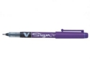 Pilot V Sign Liquid Ink Pen 2mm Tip 0.6mm Line Violet (Pack 12)
