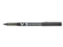 Pilot V5 Hi-Tecpoint Liquid Ink Rollerball Pen 0.5mm Tip 0.3mm Line Black (Pack 20)