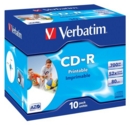 Verbatim CDR Printable 700MB Box of 10