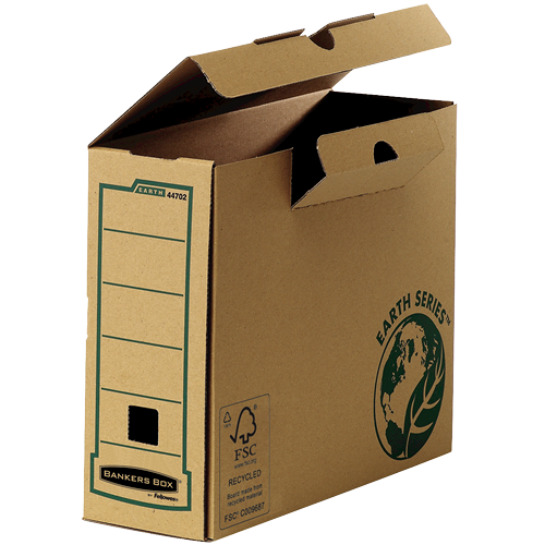 Fellowes Bankers Box Earth Series Transfer File Board Brown (Pack 20) 4470201