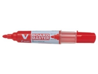 Pilot Begreen V-Board Master Whiteboard Marker Bullet Tip 2.3mm Line Red (Pack 10)