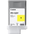 Canon PFI120Y Yellow Standard Capacity Ink Cartridge 130ml - 2888C001AA