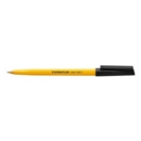 Staedtler 430 Stick Ballpoint Pen 0.8mm Tip 0.30mm Line Black (Pack 10)