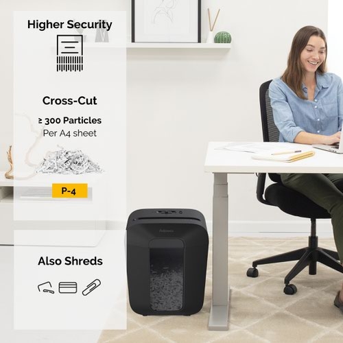 Fellowes Powershred LX45 Cross Cut Shredder 4401501