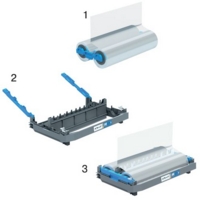 GBC Foton 30 Refillable Cartridge With Lamination Roll 125 Micron Laminates Up To 150 x A4 Sheets Gloss Finish Easy-Load 4410025