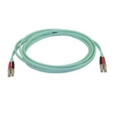 StarTech 3m Aqua MM 50 125 OM4 Fiber Optic Cable