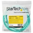 7m OM4 LC LC Aqua Fiber Optical Cable