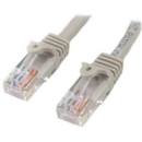 0.5m Grey Snagless Cat5e Patch Cable