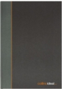 Collins Ideal Manuscript Book Casebound A5 Single Cash 192 Pages Black 461