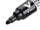 Pilot Begreen V-Board Master Whiteboard Marker Bullet Tip 2.3mm Line Black (Pack 10)