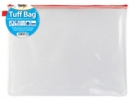 Tiger Tuff Bag Polypropylene B4 500 Micron Clear with Assorted Colour Zips