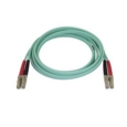 StarTech 2m Aqua MM 50 125 OM4 Fiber Optic Cable