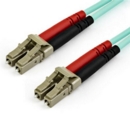 7m OM4 LC LC Aqua Fiber Optical Cable