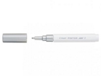 Pilot Pintor Fine Bullet Tip Paint Marker 2.9mm Silver (Single Pen) 4902505541612