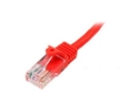 1m Red Cat5e Snagless RJ45 Patch Cable