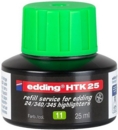edding HTK 25 Bottled Refill Ink for Highlighter Pens 25ml Green