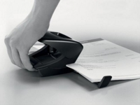 Leitz NeXXt Recycled Hole Punch 30 Sheets Black 50030095