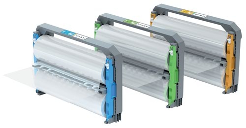 GBC Foton 30 Refillable Cartridge With Lamination Roll 100 Micron Laminates Up To 190 x A4 Sheets Gloss Finish Easy-Load 4410024