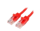 1m Red Cat5e Snagless RJ45 Patch Cable