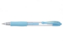 Pilot G-207 Retractable Gel Rollerball Pen 0.7mm Tip 0.39mm Line Pastel Blue (Pack 12)