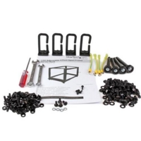 12U Open Frame 4 Post Server Rack