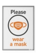 Durable Info Pocket Static Cling Pack 5 5014