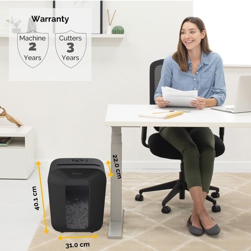 Fellowes Powershred LX45 Cross Cut Shredder 4401501