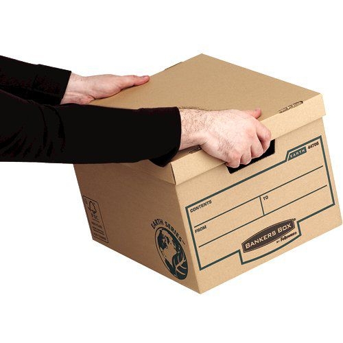 Fellowes Bankers Box Earth Series Standard Storage Box Board Brown (Pack 10) 4470601