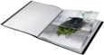 Leitz Recycled Polypropylene Display Book 20 Pockets A4 Black 46760095
