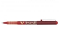 Pilot VBall Liquid Ink Rollerball Pen 0.7mm Tip 0.4mm Line Red (Pack 12)