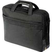 Nylon Black Carrying Case Targus Toploader Meridian II Briefcase fits most Laptops up to 15.6 Inches