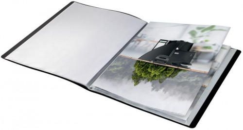 Leitz Recycled Polypropylene Display Book 40 Pockets A4 Black 46770095