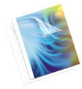 Fellowes Thermal Binding Cover A4 1.5mm Clear PVC Front White Card Back (Pack 100) 53151
