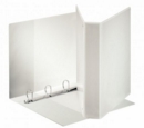 Esselte Standard Presentation Ring Binder Polypropylene 4 D-Ring A4 40mm Rings White (Pack 10) 55295