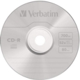 Verbatim CDR Crystal 700MB Box of 10