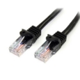 Startech 1m Black Snagless Cat5e Patch Cable
