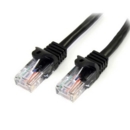 Startech 1m Black Snagless Cat5e Patch Cable