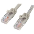 Startech 2m Grey Cat5e Snagless RJ45 UTP Patch