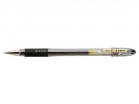 Pilot G-107 Grip Gel Rollerball Pen 0.7mm Tip 0.35mm Line Black (Pack 12)