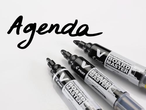 Pilot Begreen V-Board Master Whiteboard Marker Bullet Tip 2.3mm Line Black (Pack 10)