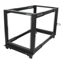 12U Open Frame 4 Post Server Rack