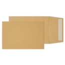 Blake Purely Packaging Pocket Gusset Envelope C5 Peel and Seal Plain 25mm Gusset 120gsm Manilla (Pack 125)
