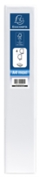 Exacompta Presentation Ring Binder Polypropylene 4 D-Ring A4 Plus 40mm Rings White (Pack 10)