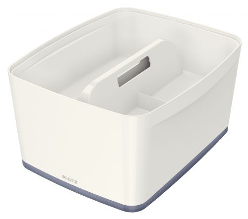 Leitz MyBox WOW Organiser Tray with Handle Large White 53220001