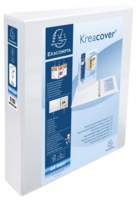 ValueX Presentation Ring Binder PVC 2 D-Ring A4 40mm Rings White (Pack 10)