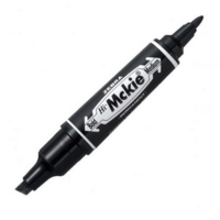Zebra Mckie Double Ended Bold Permanent Marker 2mm and 6mm Line (Pack 10)