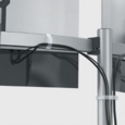 Durable Monitor Mount PRO for 2 Screens Up to 27 Inch with Desk Clamp Attachment 508523