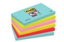 Post-It Super Sticky Notes 76x127mm 90 Sheets Cosmic Colours (Pack 6) 7100242784