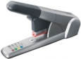 Leitz 5551 Full Strip Heavy Duty Stapler Flat Clinch 80 Sheet Silver 55510084