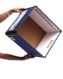 Fellowes Bankers Box Premium Storage Box Presto Board Woodgrain (Pack 10) 7260501